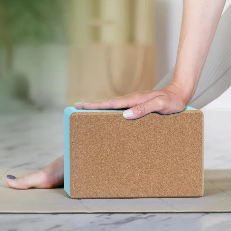 Tvåfärgad Yoga block