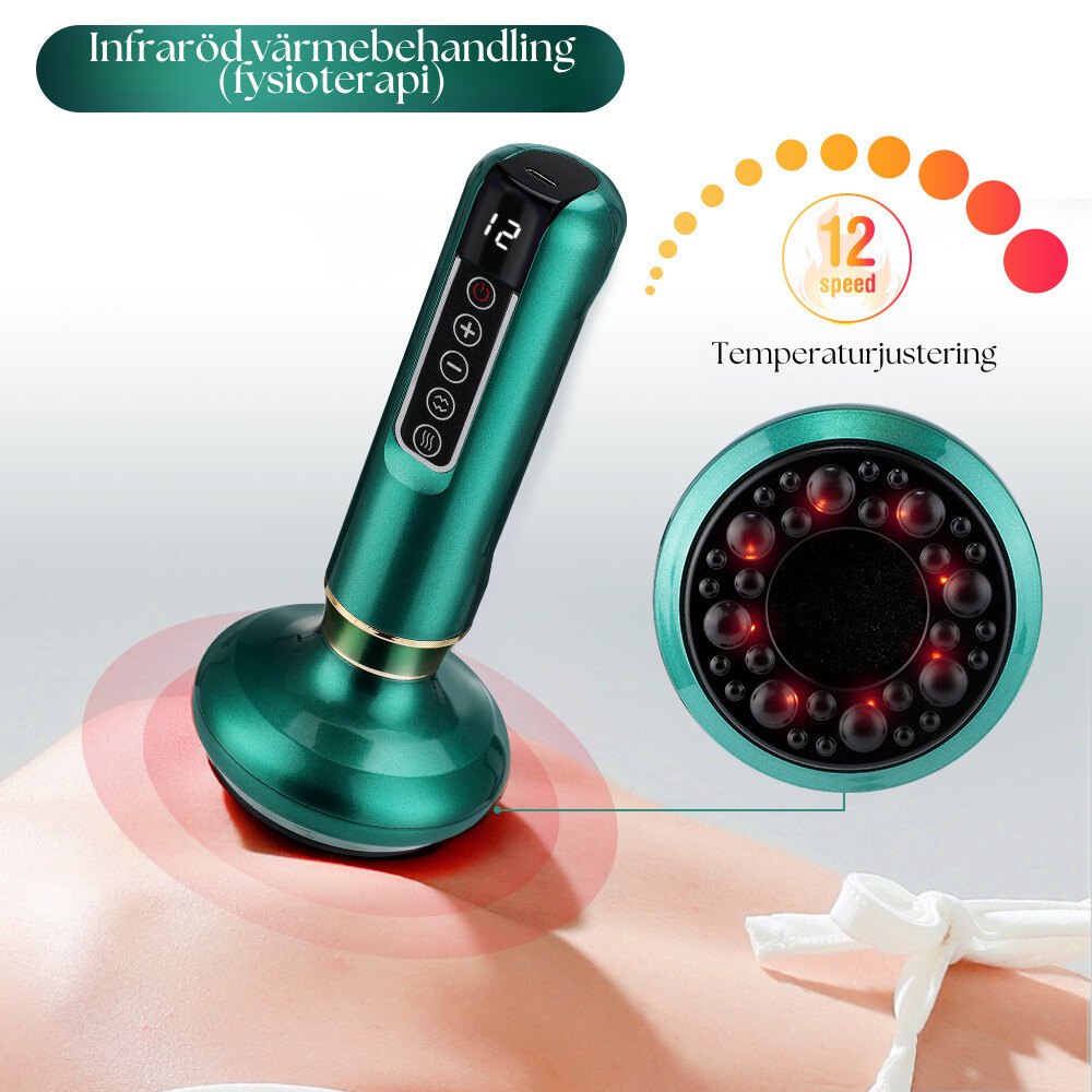 Slim & Smooth – Elektrisk vakuumcuppingmassager