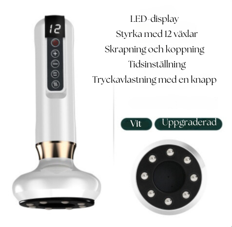 Slim & Smooth – Elektrisk vakuumcuppingmassager