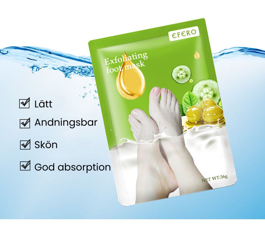 SoftSkin Foot Peeling Mask – Återfukta och förebygg sprickor